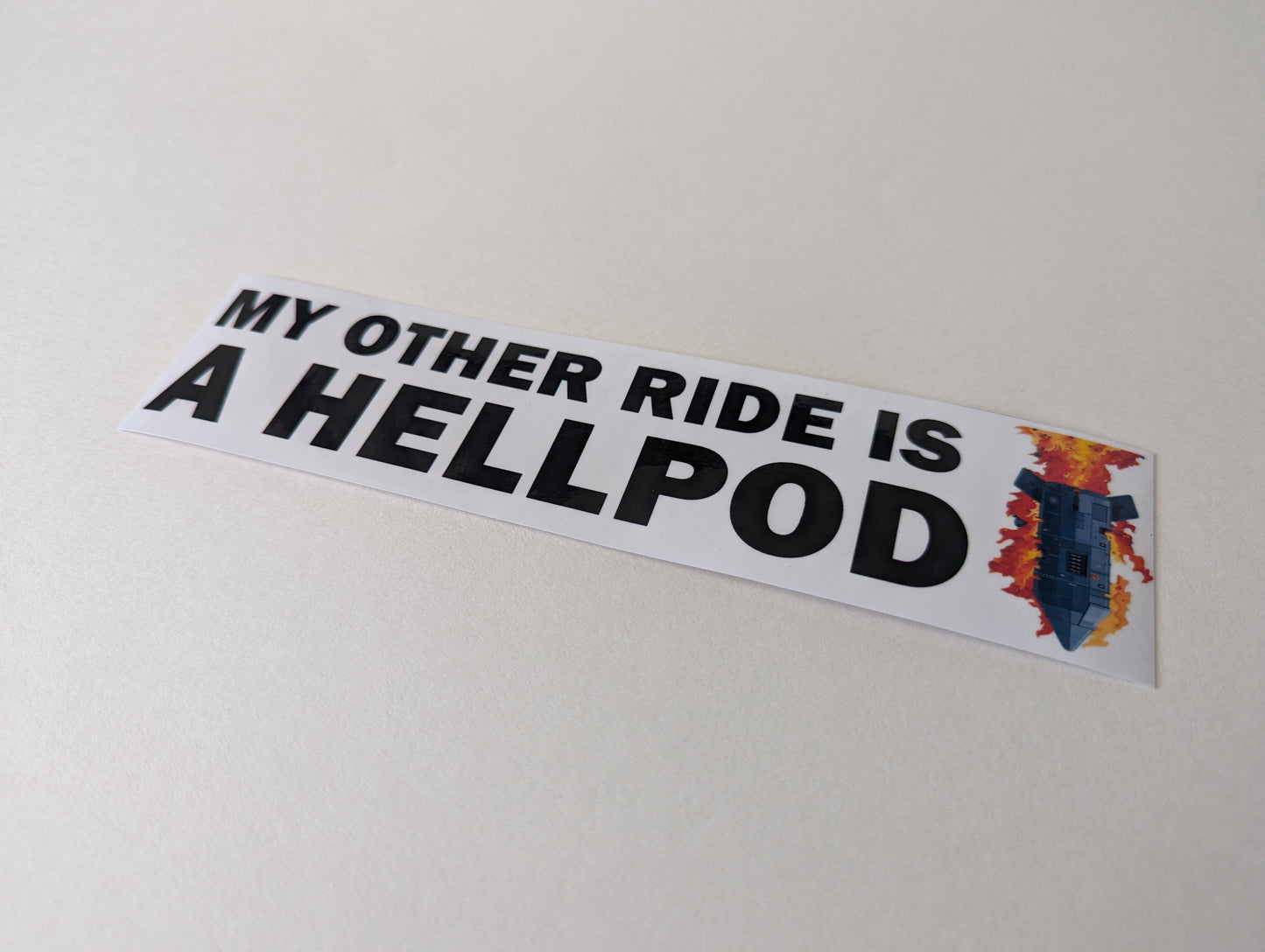 Helldivers Bumper Sticker