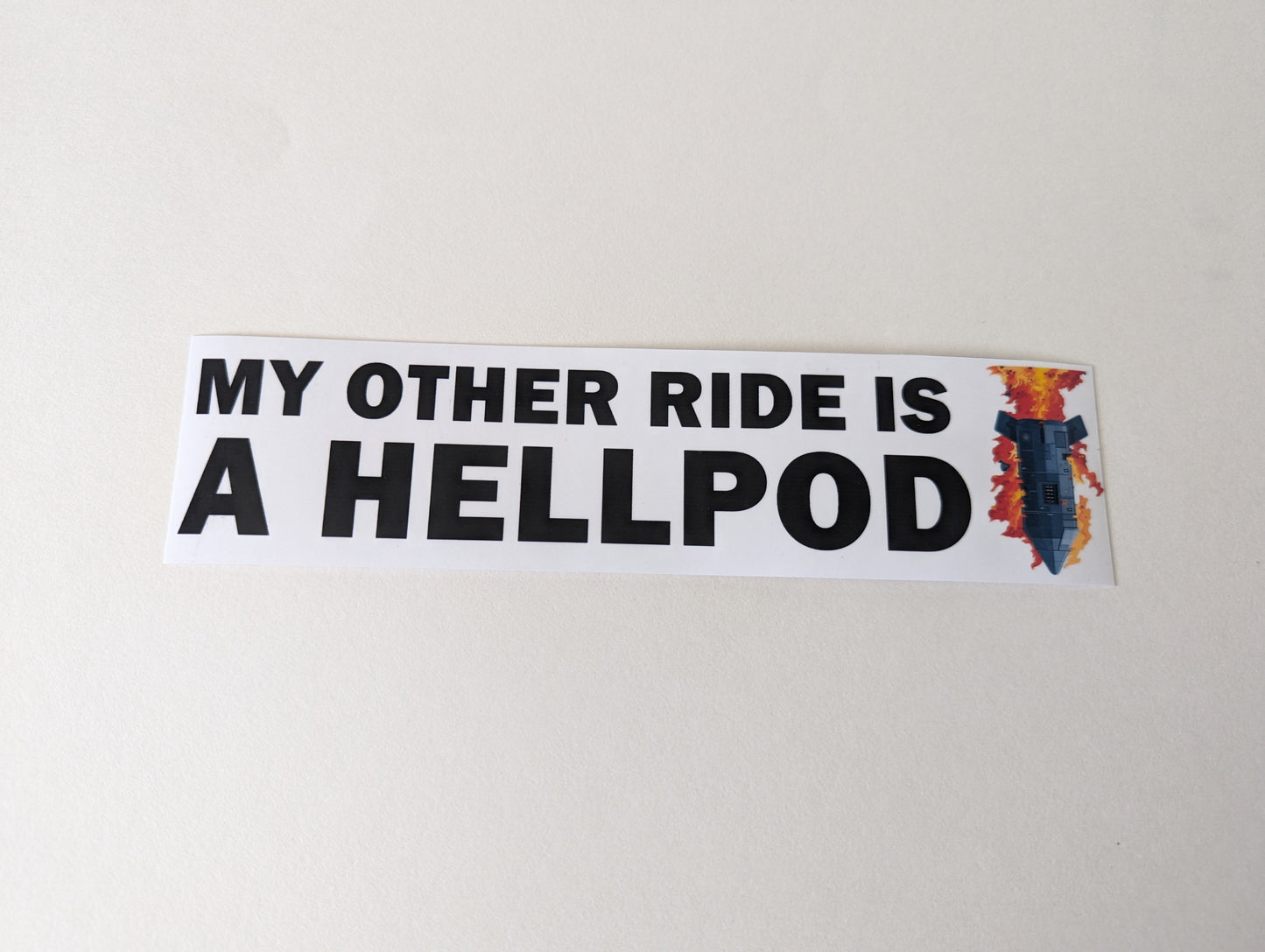 Helldivers Bumper Sticker