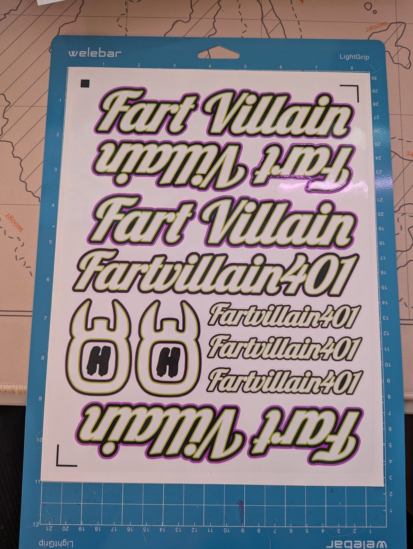 Fart Villain 401 sticker pack